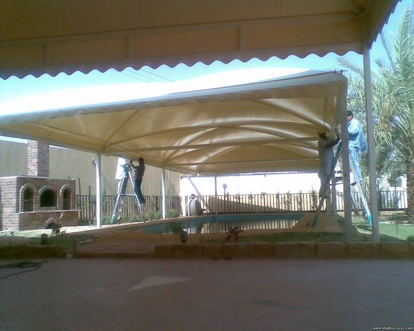 الابتكار المتقدم للمظلات والسواتر وجميع اعمال الحدادة